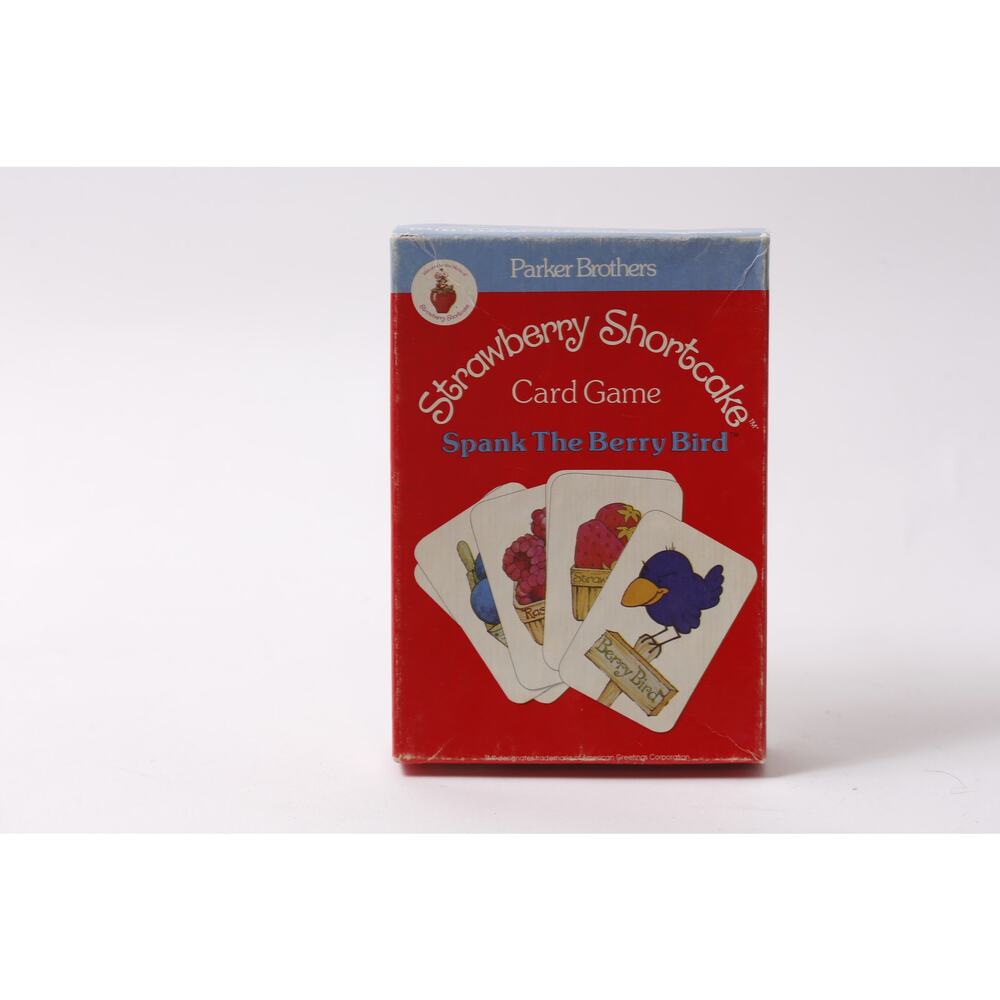 1979, Strawberry Shortcake, Card Game, Spank The Berry Bird, ~ 260202-WH 941